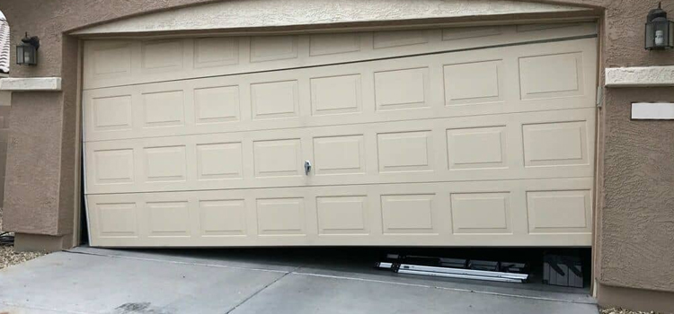 garage-door-bent-off-track-repair in Gravenhurst